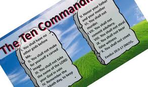 Are we a good person based on the 10 commandments? A Test to Take