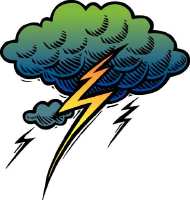 Storms the power of Almighty God