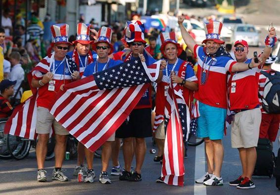 USA Soccer Fans: Disresepecting the American flag