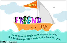 friendship day graphic by 123 greetings
