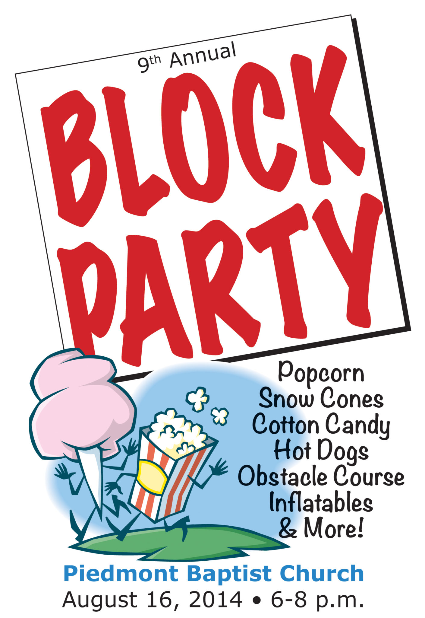 Piedmont Baptist Church Block Party 2014
