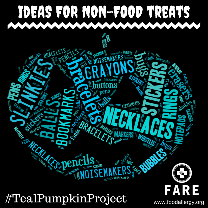 Non-Food Treat Ideas for the Teal Pumpkin Project