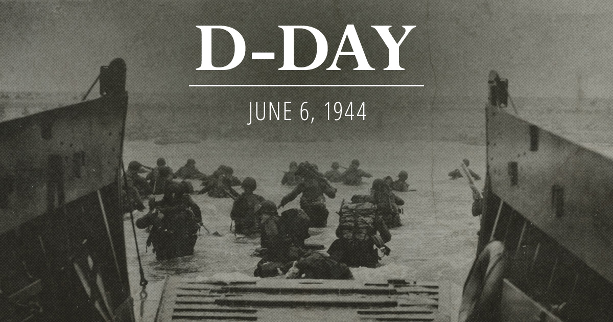 D-Day: Anniversary - On this date in 1944, Allied forces landed in Normandy on the north coast of France in the early morning hours. | US Army Image