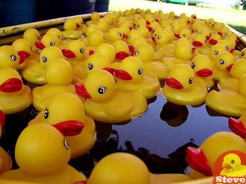 How rubber ducks float