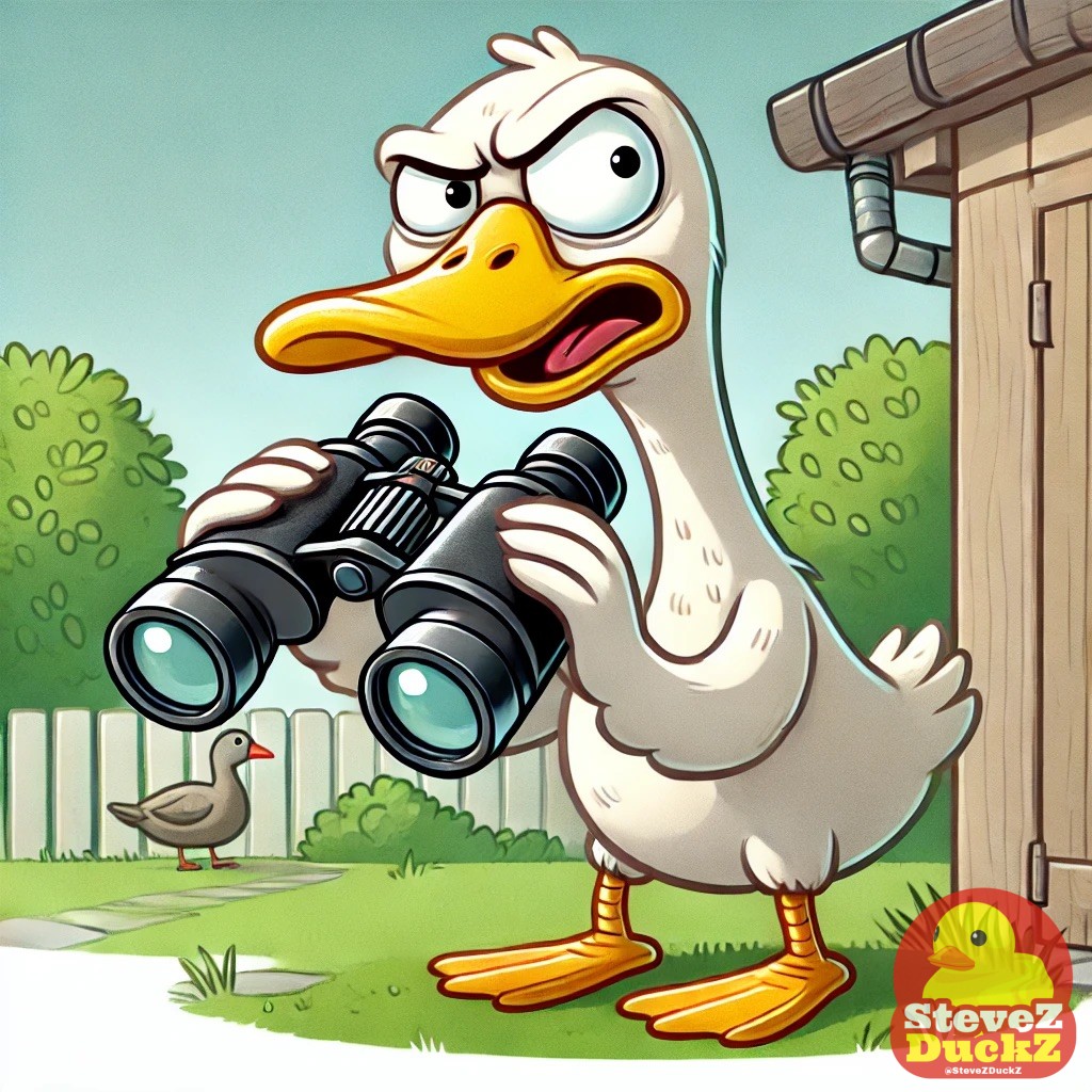 Anatidaephobia: The Fear of A Duck Watching You