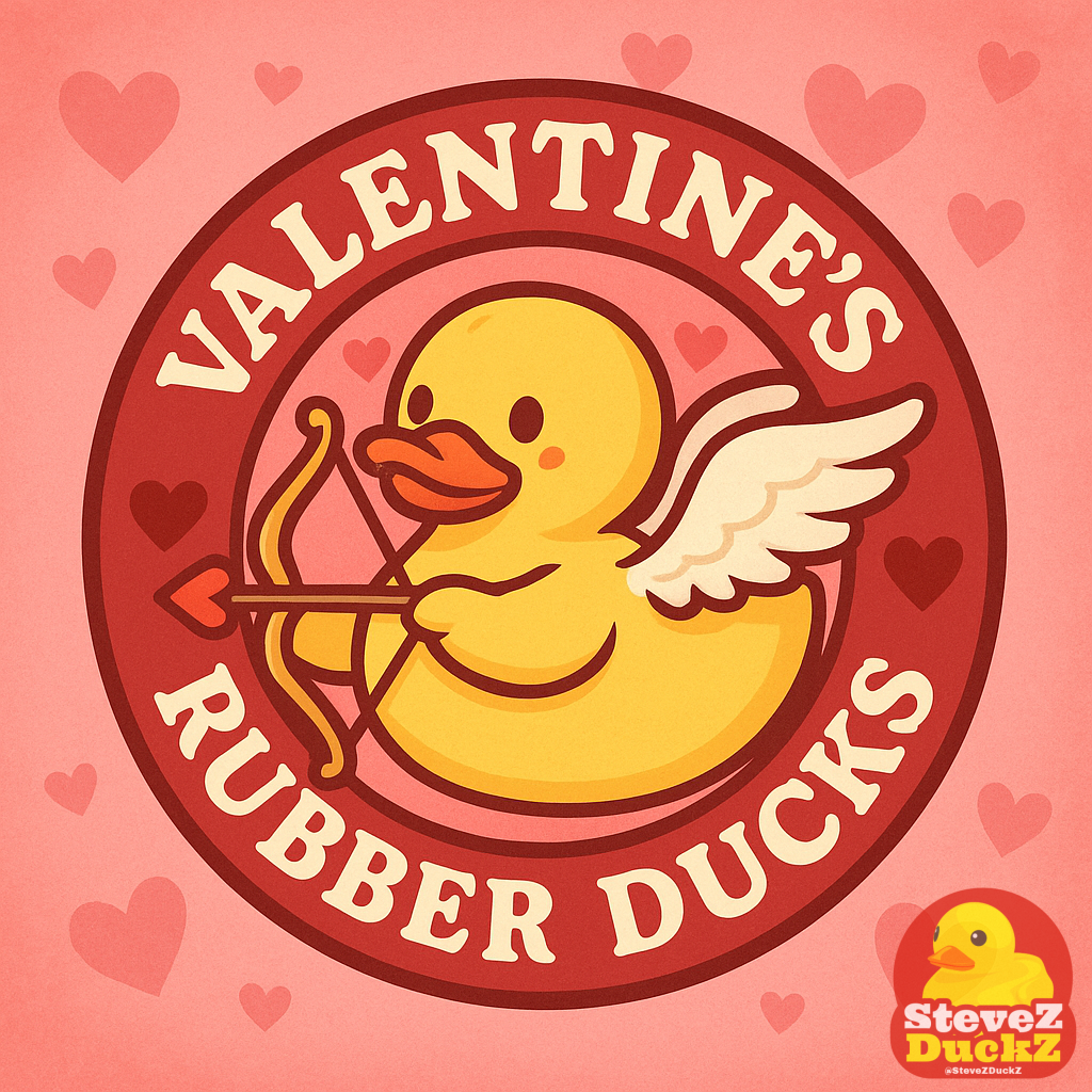 Valentine’s Rubber Ducks