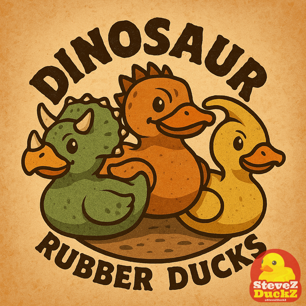 Dinosaur Rubber Ducks