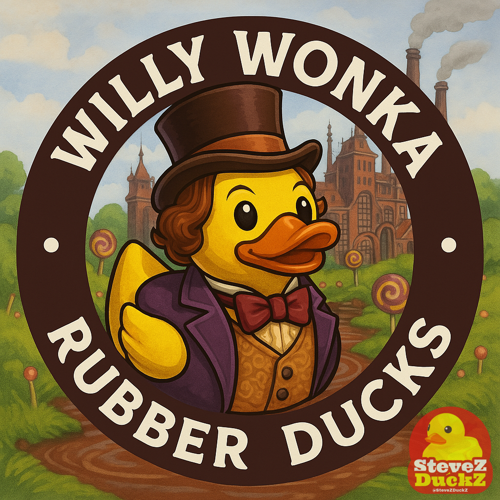Willy Wonka Rubber Ducks