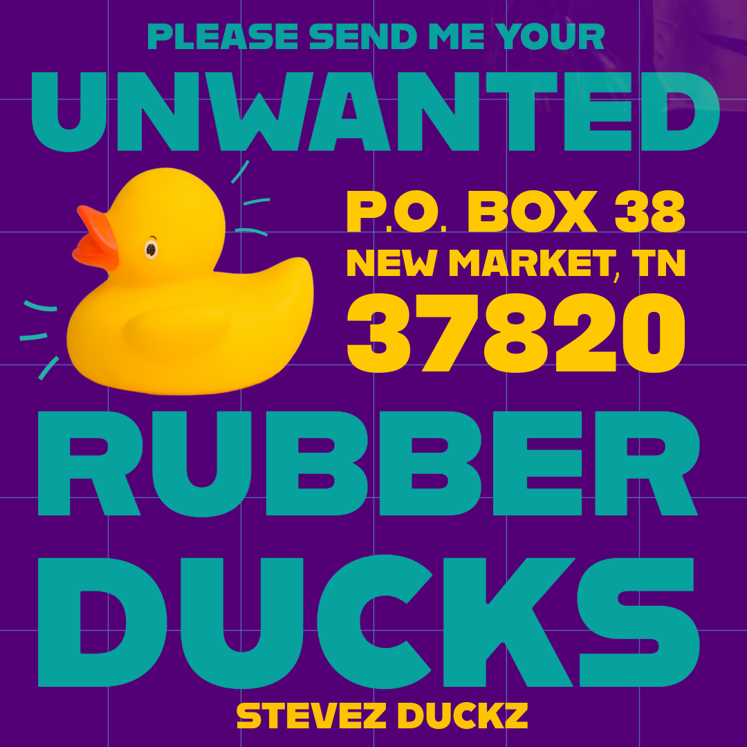 Unwanted Rubber Ducks