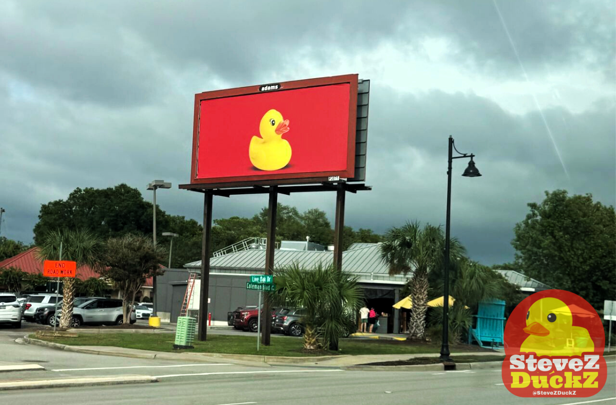 What’s Up With All the Rubber Duck Billboards?