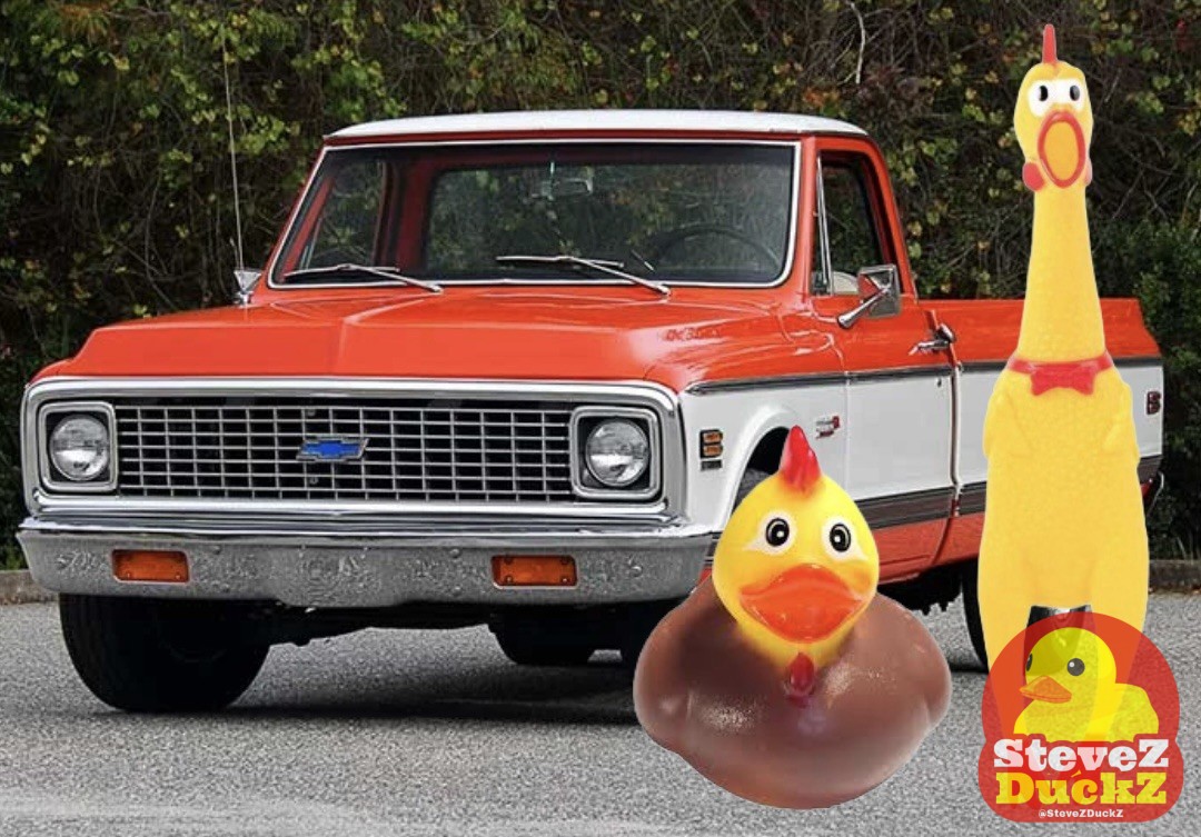 Cluck Cluck Truck: The Newest Rubber Rooster Trend for Truck Owners