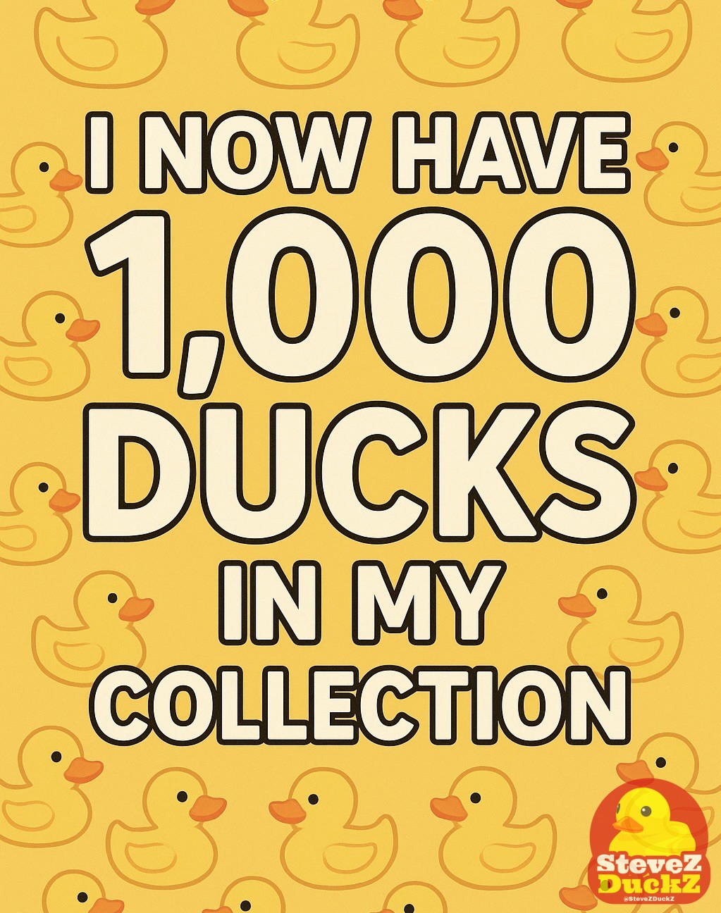 I Now Have 1,000 Rubber Ducks in My Collection!