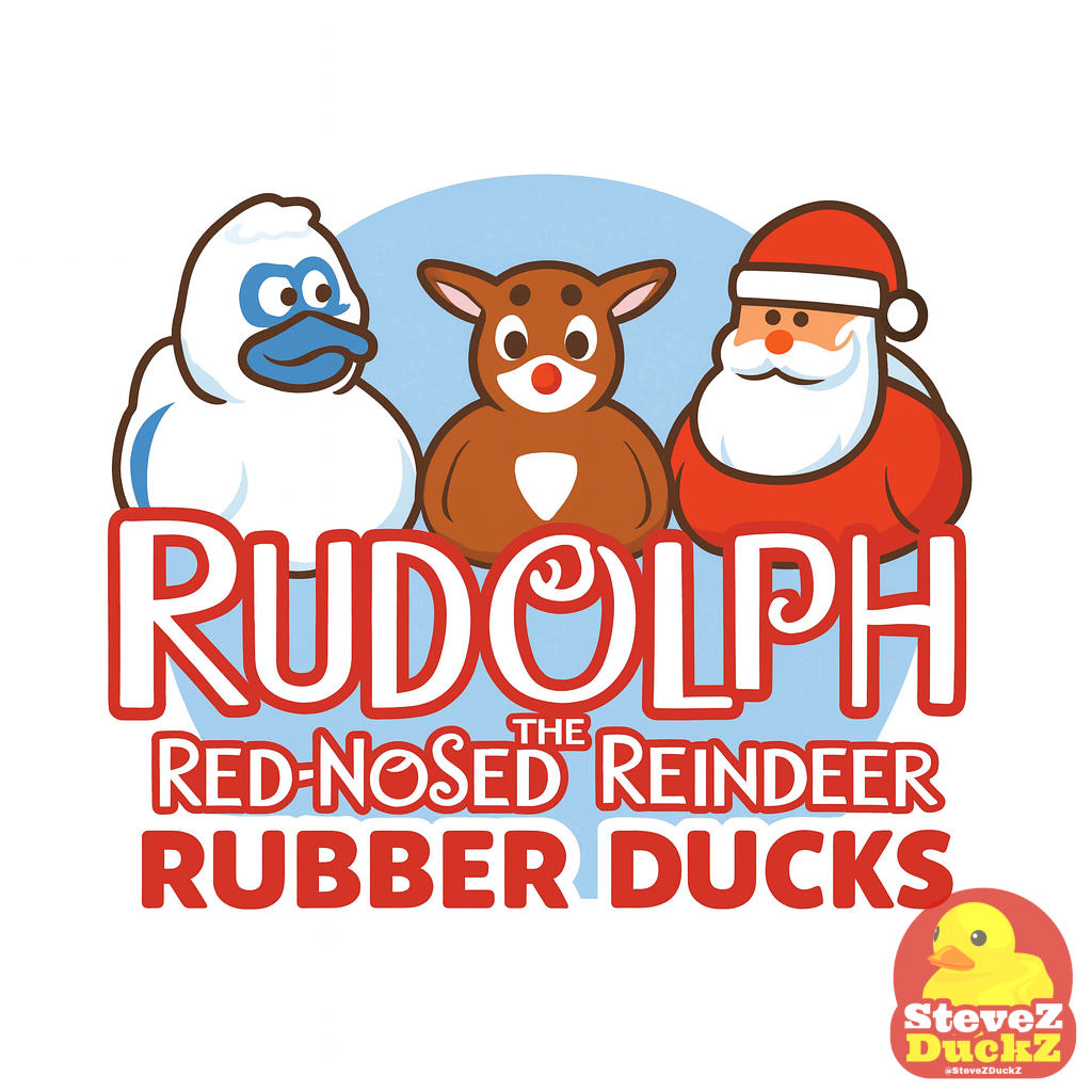 Rudolph the Red-Nosed Reindeer Rubber Ducks