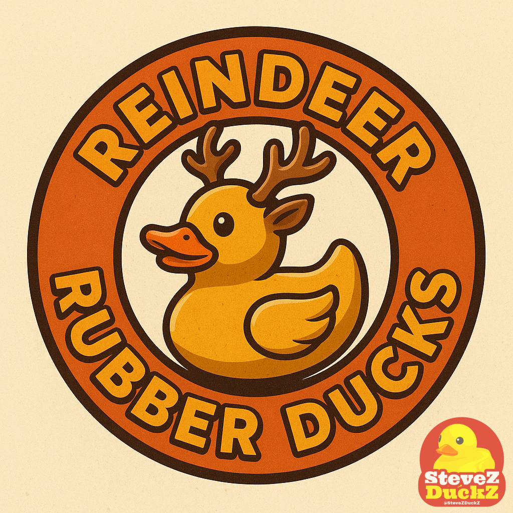 Reindeer Rubber Ducks
