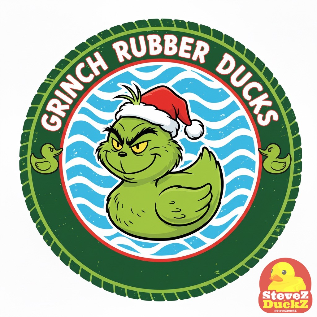 Grinch Rubber Ducks