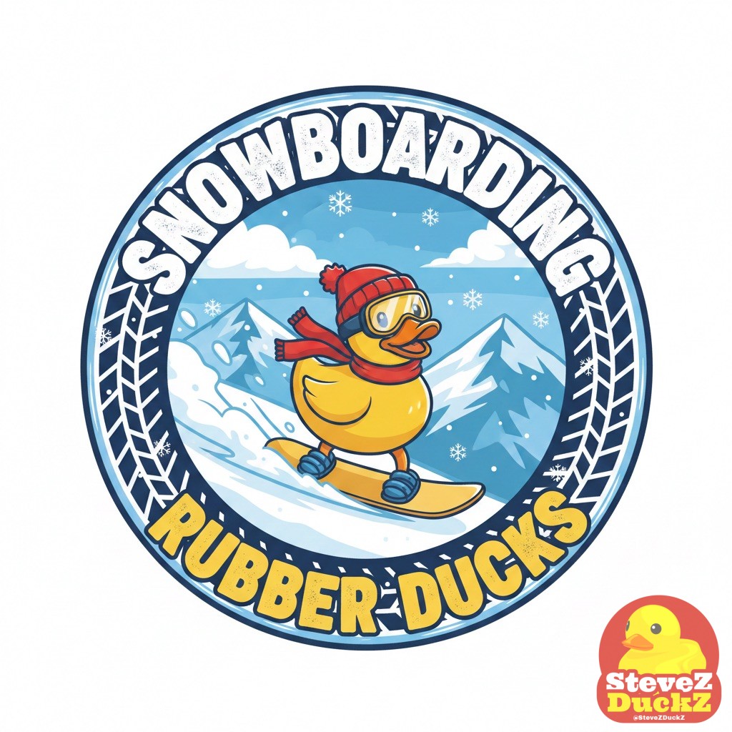 Snowboarding Rubber Ducks