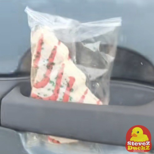 Little Debbie on a Chevy