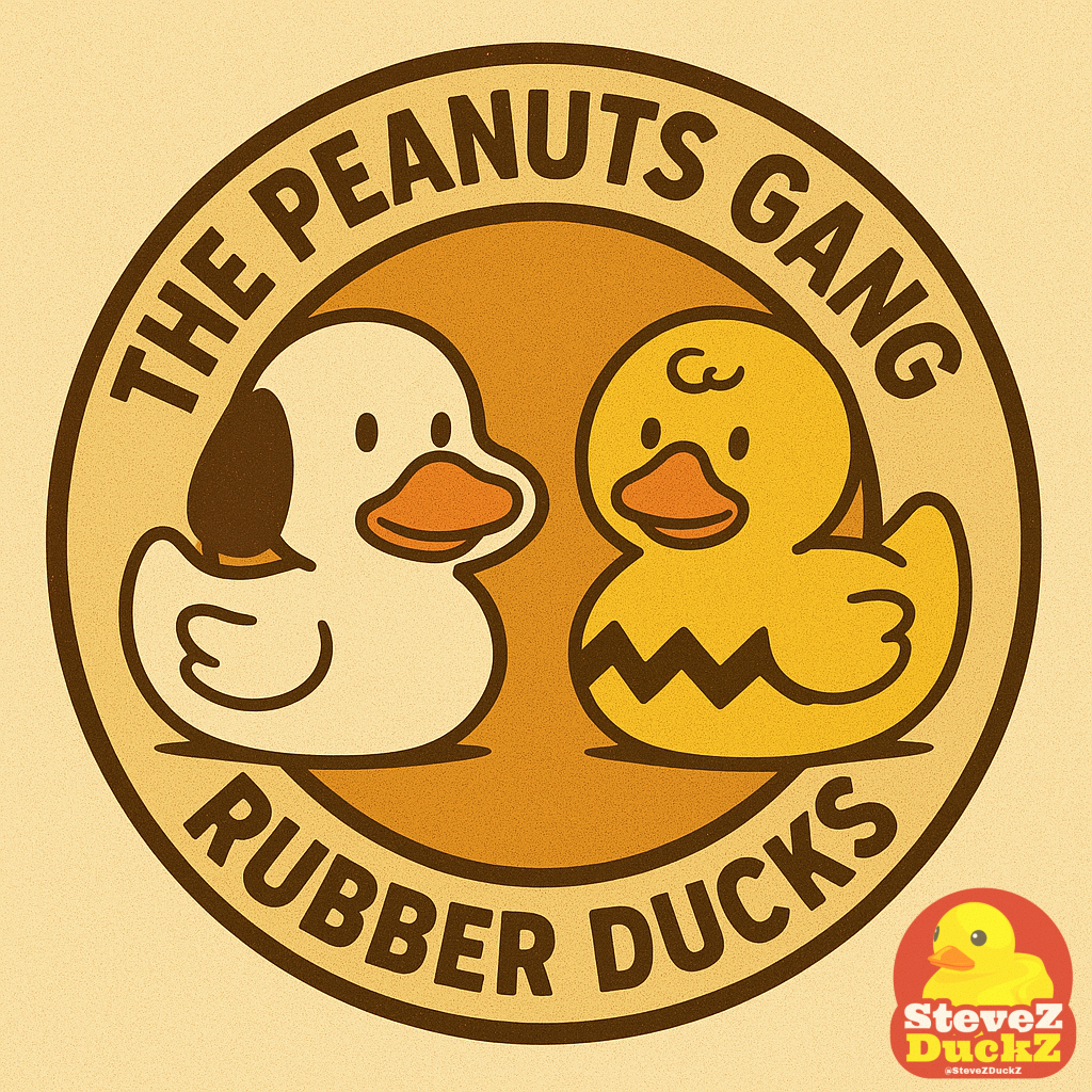 The Peanuts Gang Rubber Ducks