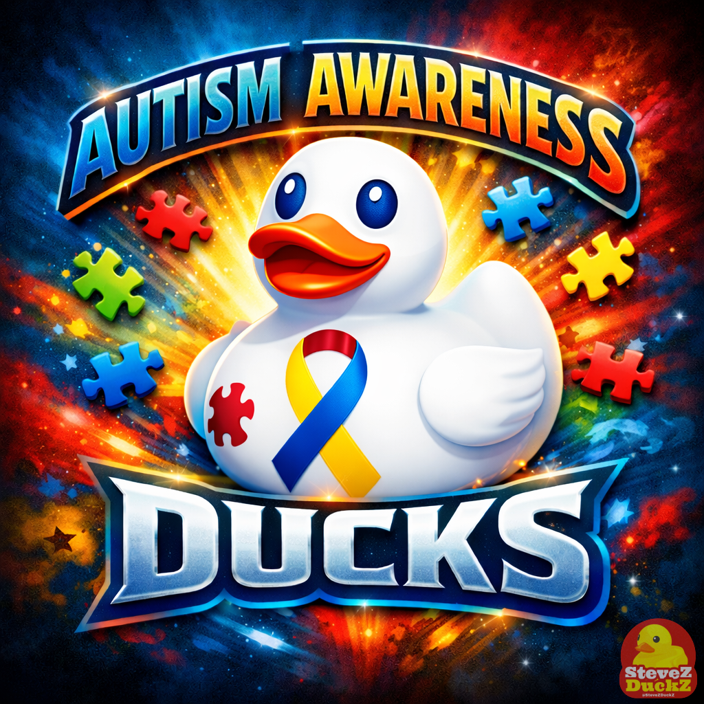 Autism Awareness Ducks