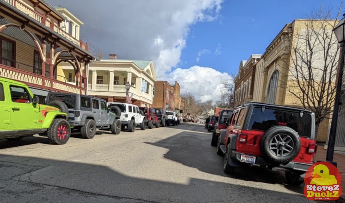 Jeeps on Main Jonesborough