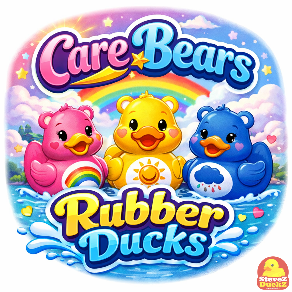 Care Bears Rubber Ducks