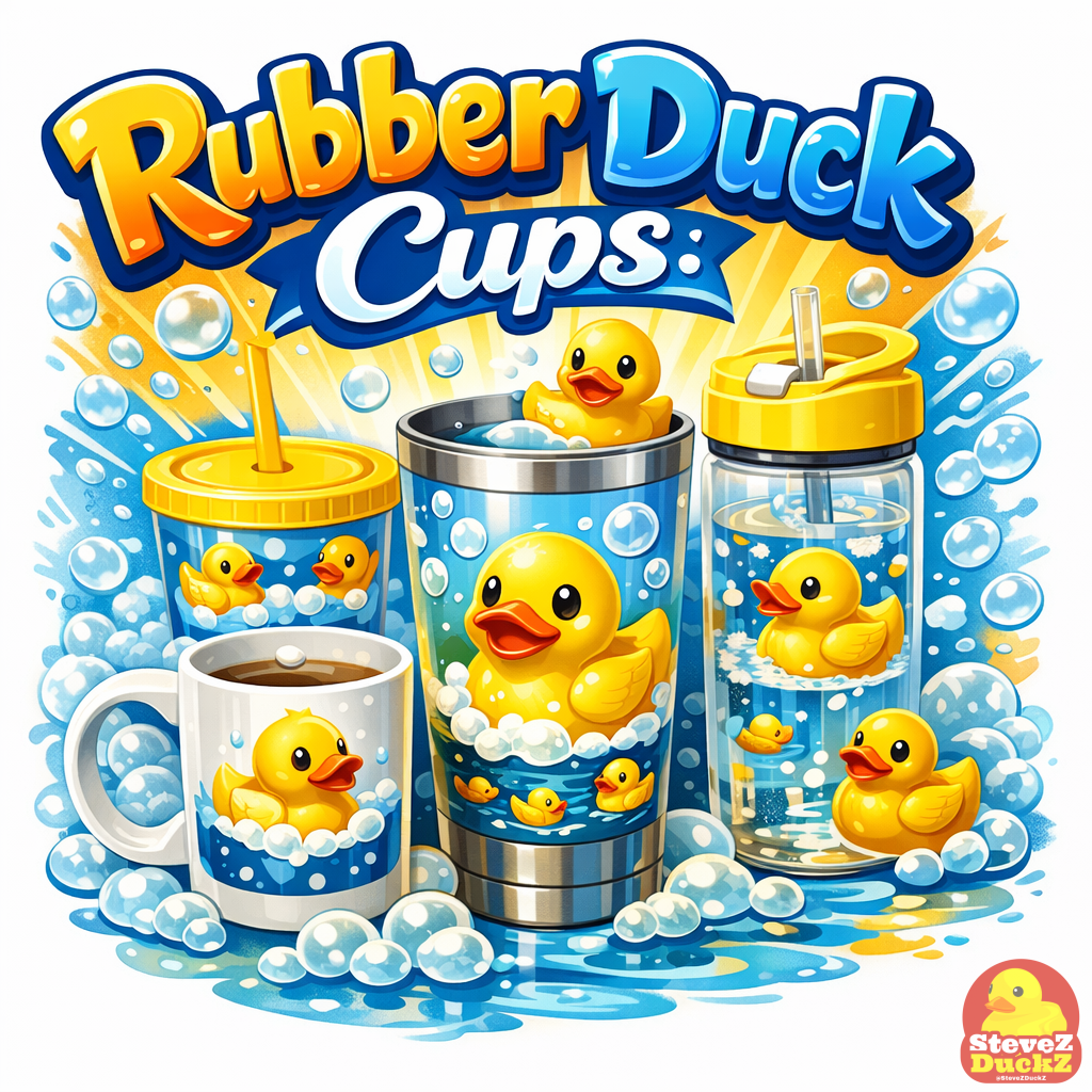 Rubber Duck Cups