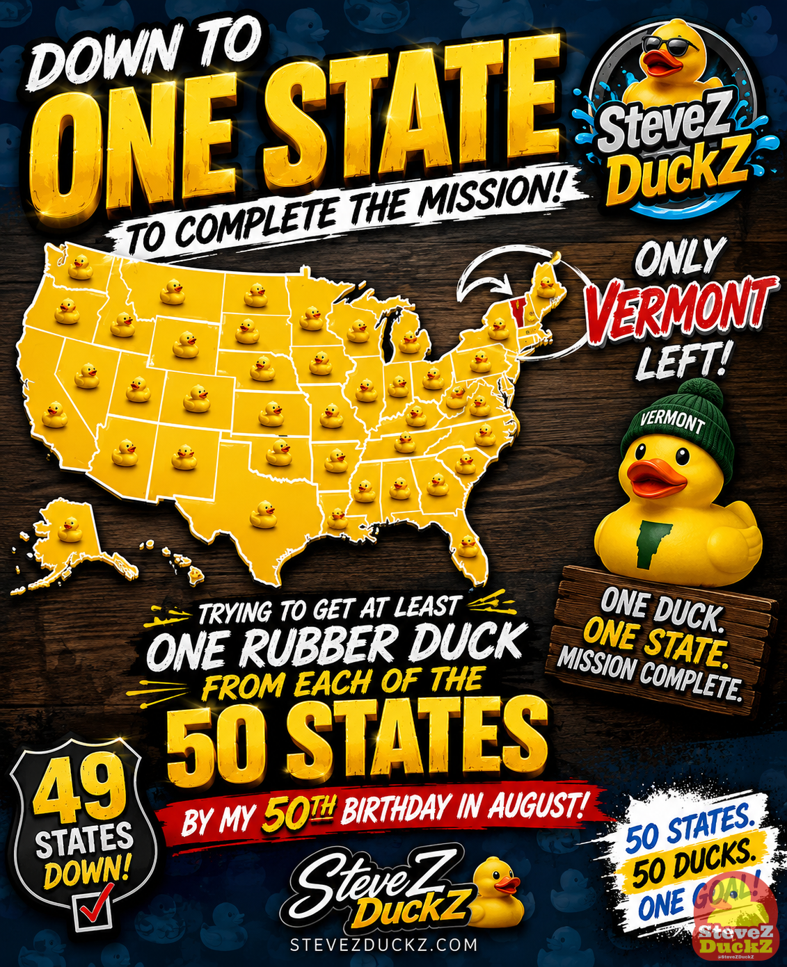 Calling All Vermonters: The Final Duck Awaits!